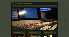 Desktop Screenshot of mastermindaudio.com